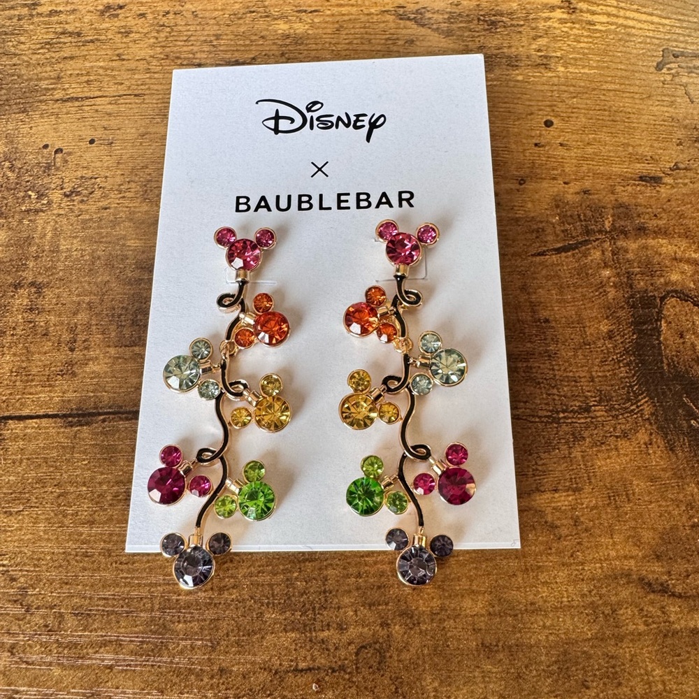 Multicolor Mickey Earrings Disney Baublebar